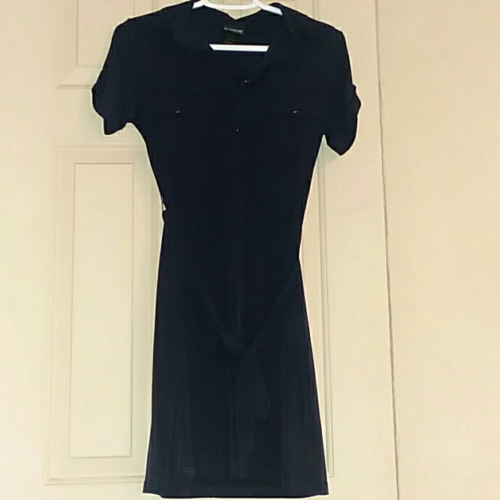 Dark Navy Blue Dress